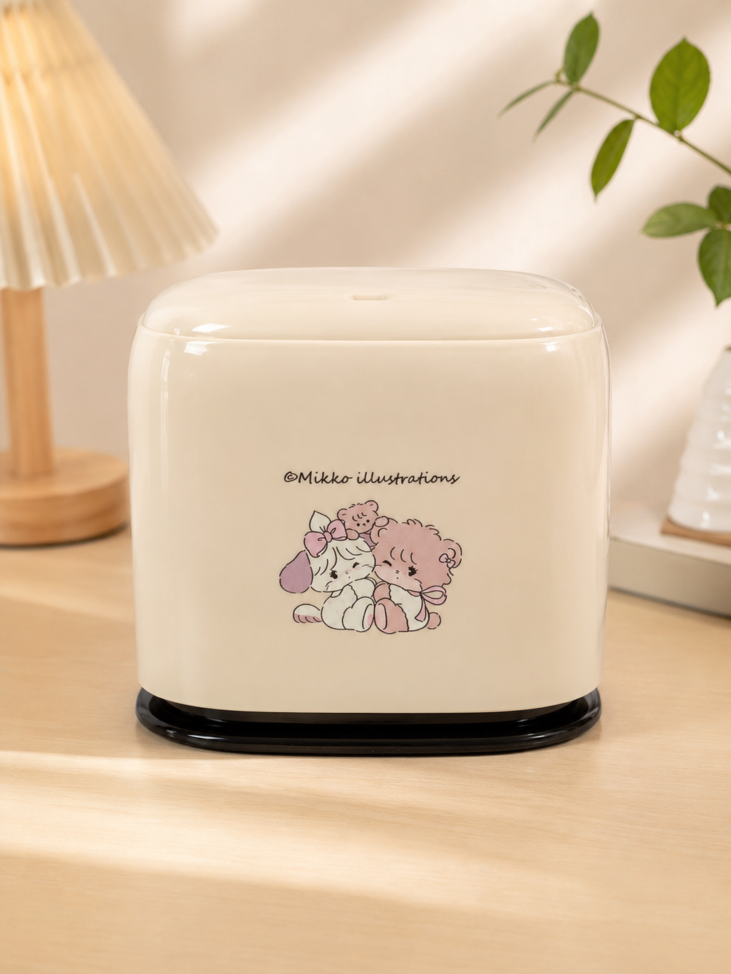 Miffy / Mikko Cute pop-up desktop organizer,Mini push-button tabletop storage box