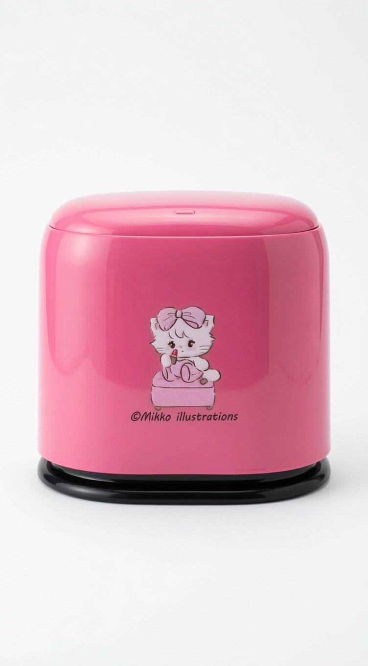 Miffy / Mikko Cute pop-up desktop organizer,Mini push-button tabletop storage box