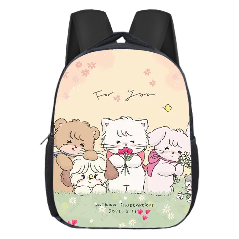 Mikko2025 student schoolbag cartoon children's versatile backpack storage large capacity backpack cross-border hot light