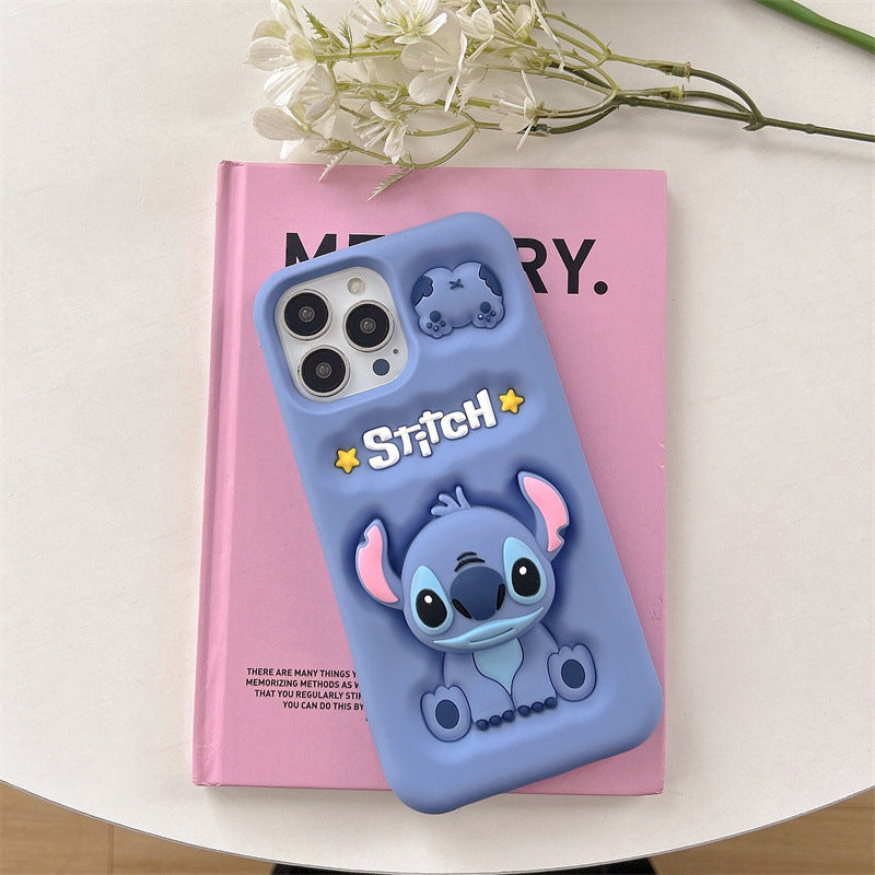 Stitch design phone case for iphone