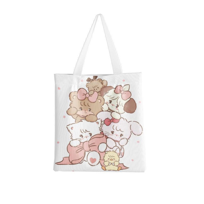 Anime cute Mikko canvas bag