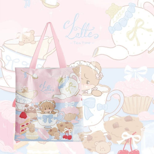 Anime cute Mikko canvas bag