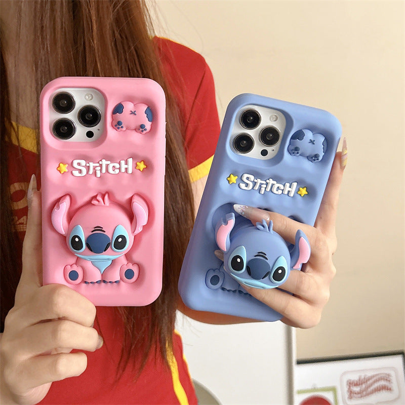 Stitch design phone case for iphone