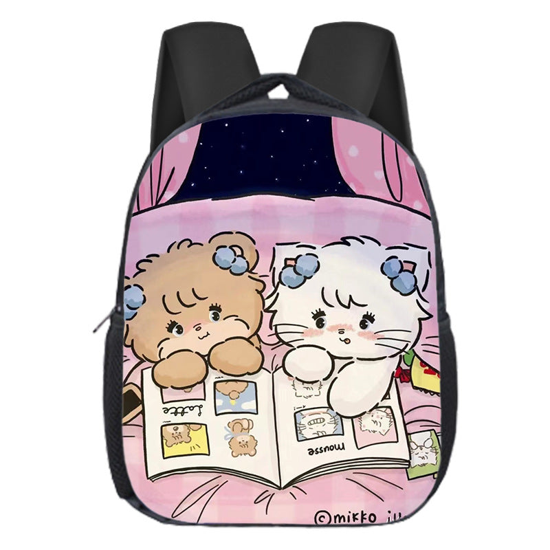 Mikko2025 student schoolbag cartoon children's versatile backpack storage large capacity backpack cross-border hot light