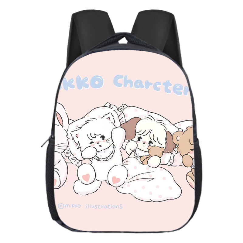 Mikko2025 student schoolbag cartoon children's versatile backpack storage large capacity backpack cross-border hot light