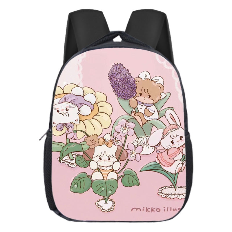 Mikko2025 student schoolbag cartoon children's versatile backpack storage large capacity backpack cross-border hot light