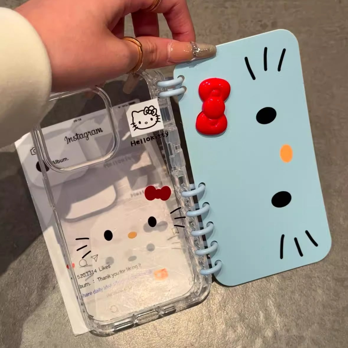 Notebook Bowknot HK iPhone case
