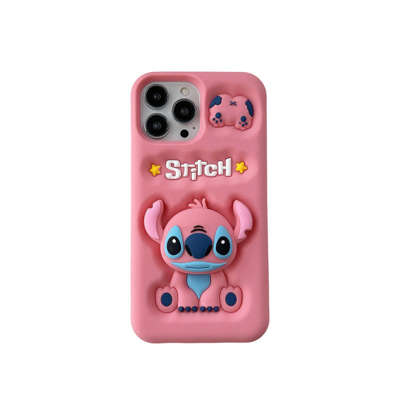 Stitch design phone case for iphone