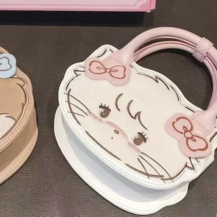 Cute mikko doll handbag girly heart large capacity messenger bag high value versatile shoulder bag hand bag
