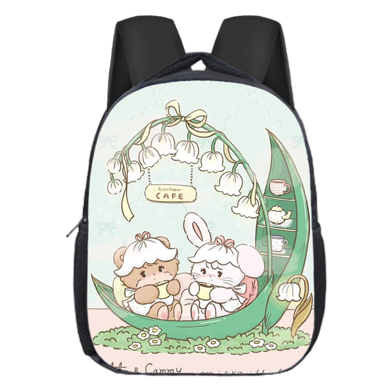 Mikko2025 student schoolbag cartoon children's versatile backpack storage large capacity backpack cross-border hot light