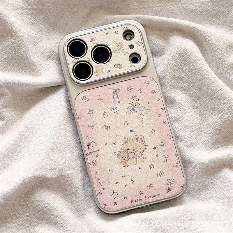 Cute Miffy and pink HK phone case for iphone
