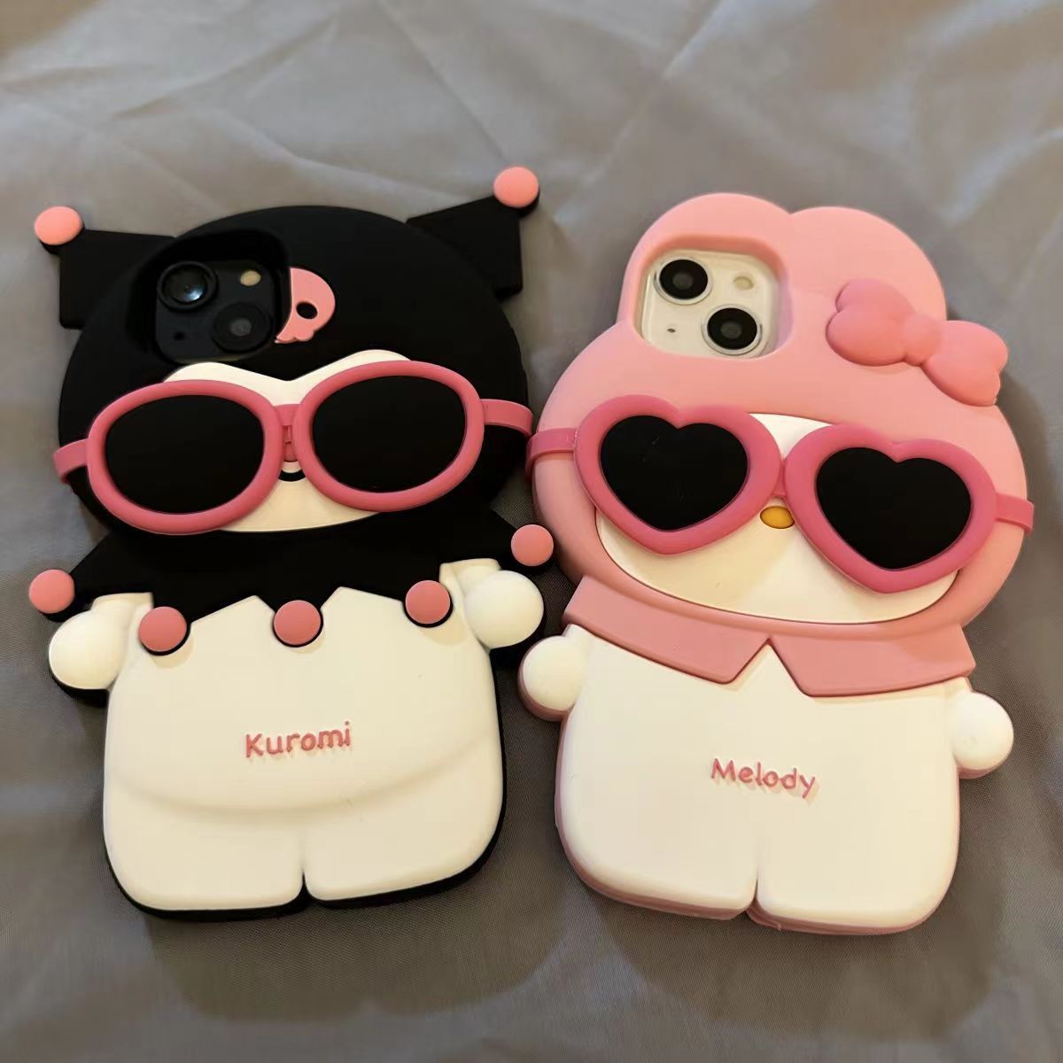 Melody & Kuromi design case for iphone