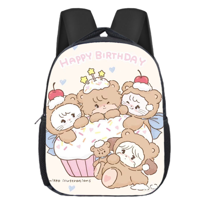 Mikko2025 student schoolbag cartoon children's versatile backpack storage large capacity backpack cross-border hot light