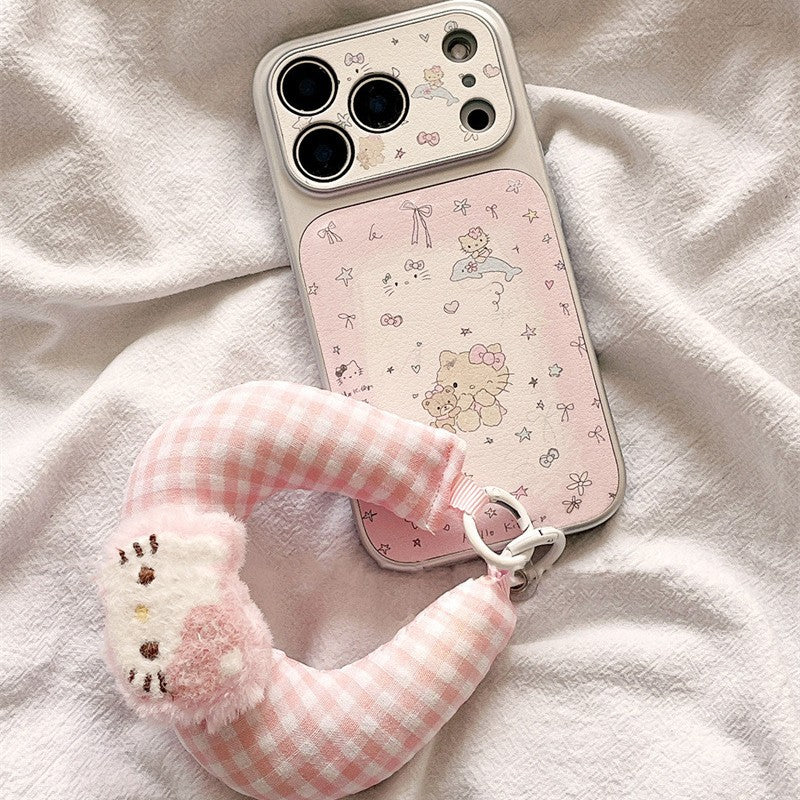 Cute Miffy and pink HK phone case for iphone