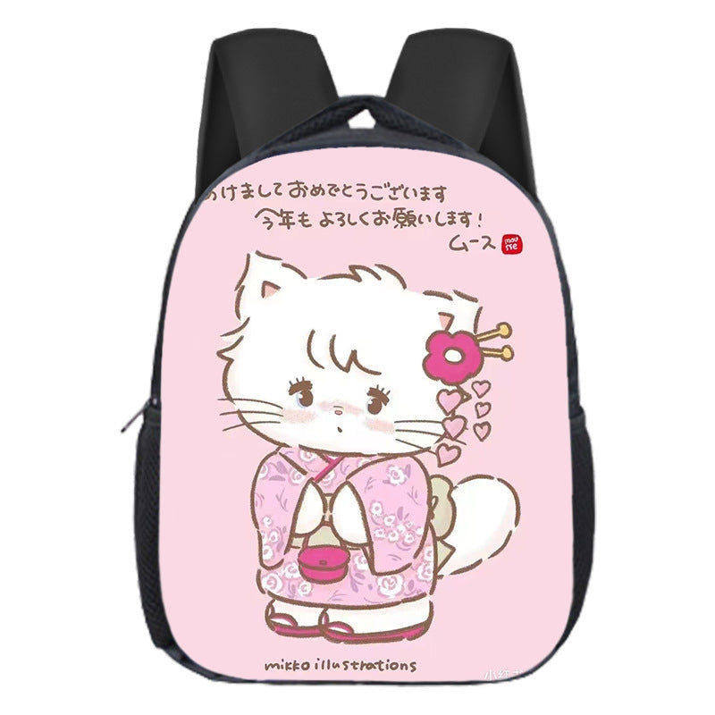 Mikko2025 student schoolbag cartoon children's versatile backpack storage large capacity backpack cross-border hot light