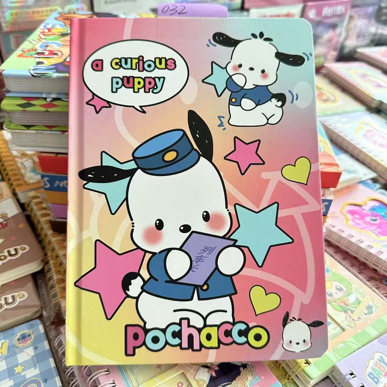 Cute mikko joint color page hard shell notebook