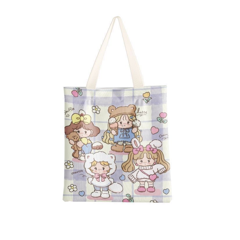Anime cute Mikko canvas bag
