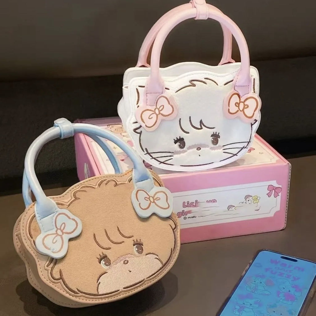 Cute mikko doll handbag girly heart large capacity messenger bag high value versatile shoulder bag hand bag