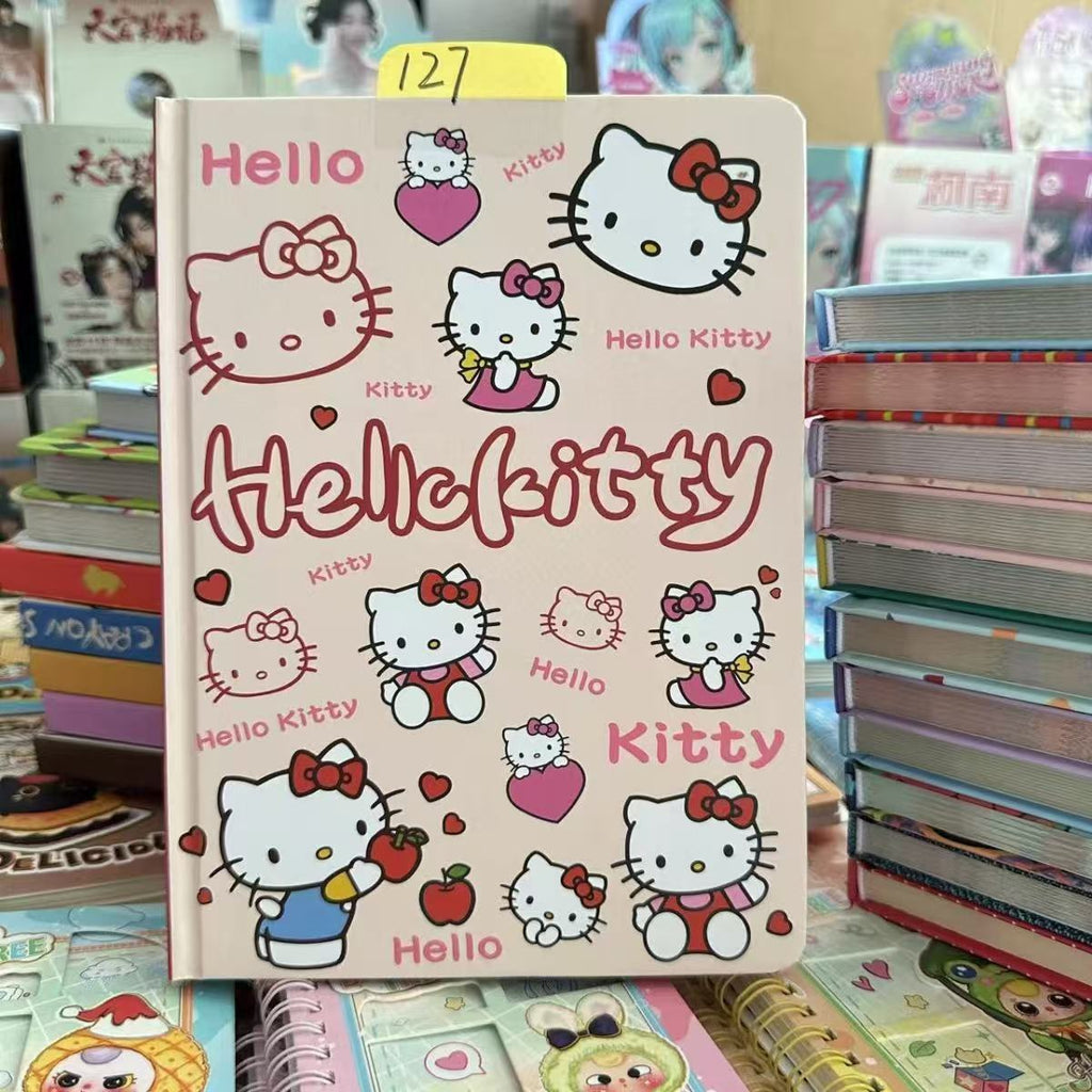 Cute mikko joint color page hard shell notebook