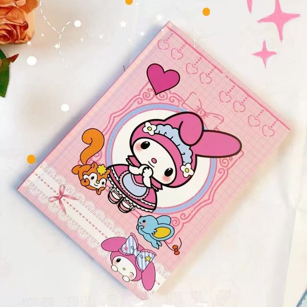 Cute mikko joint color page hard shell notebook