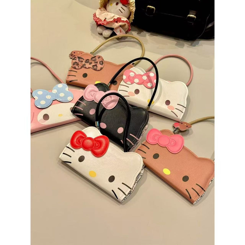 Flip cover cute Melody and HK bag design for iphone