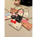 Flip cover cute Melody and HK bag design for iphone