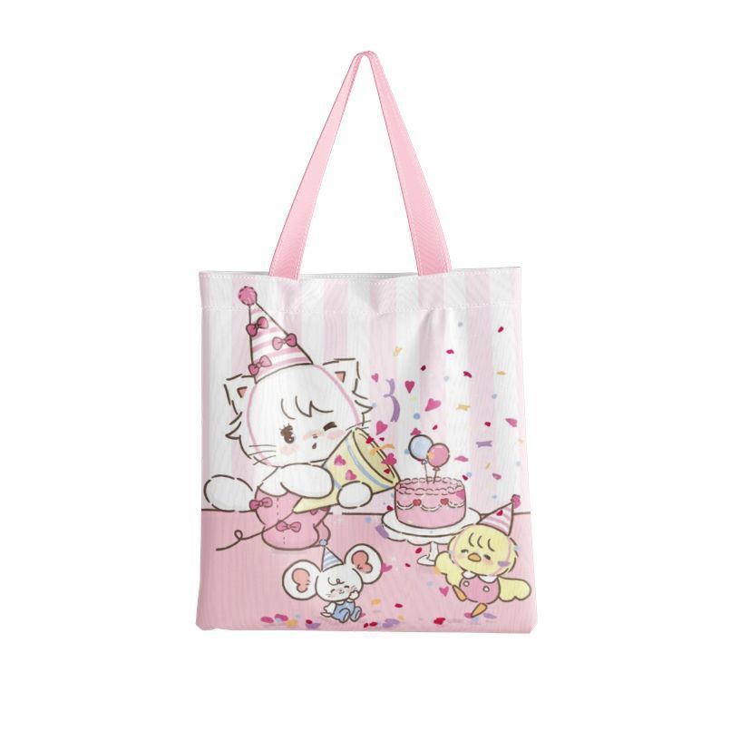 Anime cute Mikko canvas bag