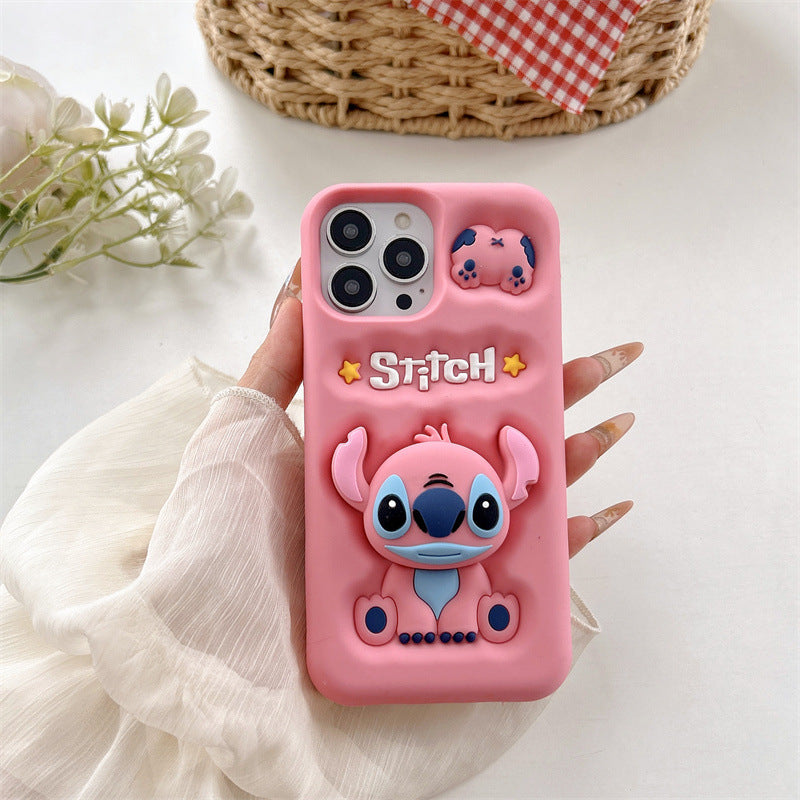 Stitch design phone case for iphone