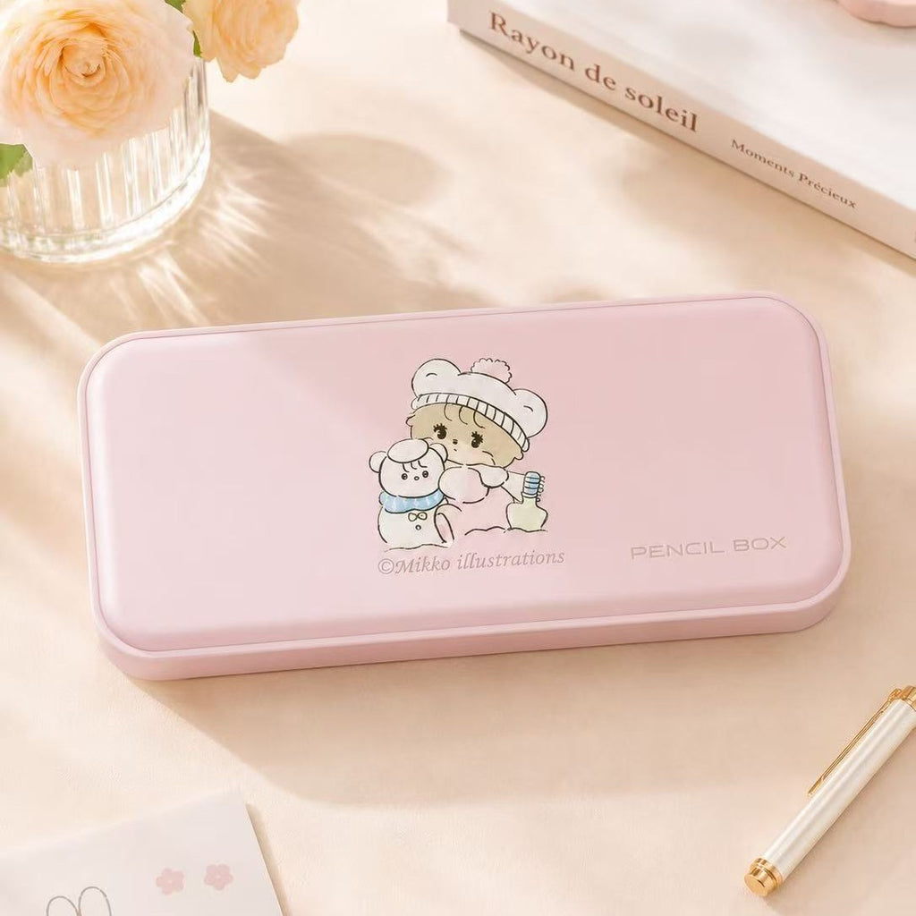 Mikko/Miffy Cosmetics Storage Box Dresser Desktop Large Capacity Makeup Brush Lipstick Eyeshadow Puff Student
