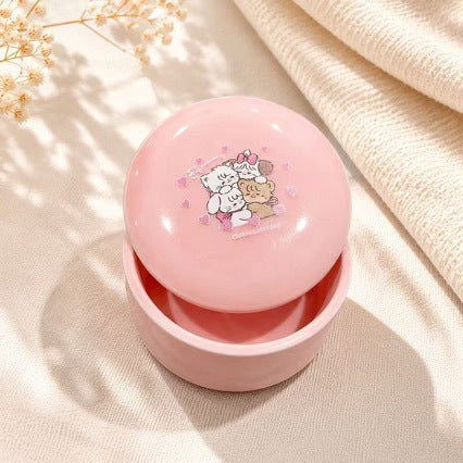 Mikko high-value ceramic jewelry storage box round jewelry storage box tabletop handicraft ornament