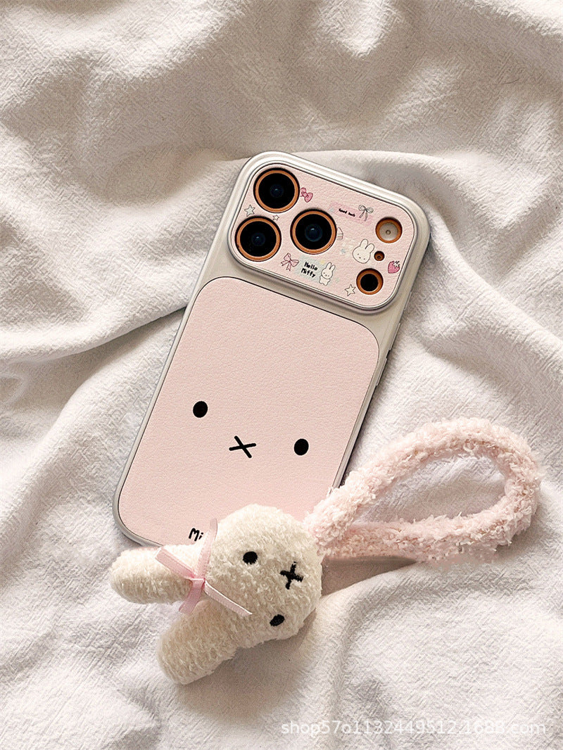 Cute Miffy and pink HK phone case for iphone