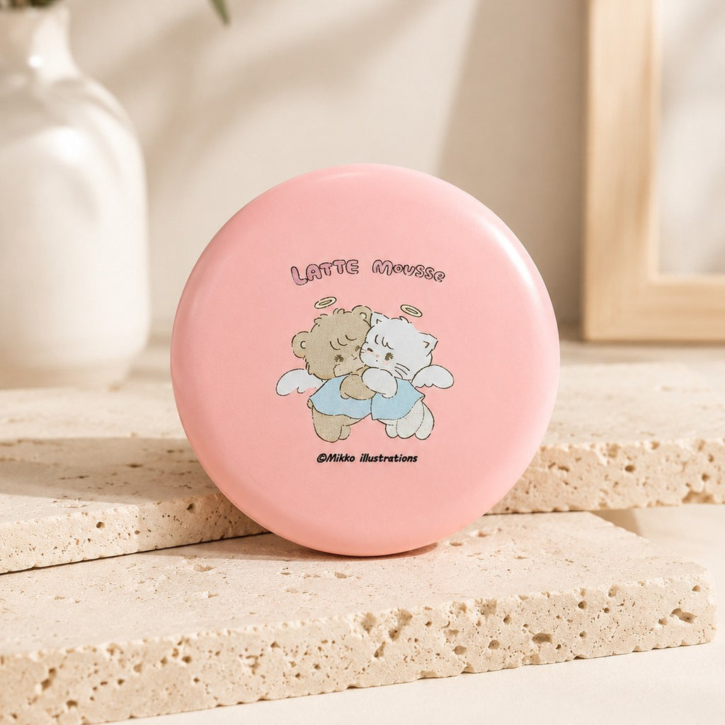 Mikko mini pocket double-sided vanity mirror portable body mirror flip-top vanity mirror small mirror triple magnifying glass