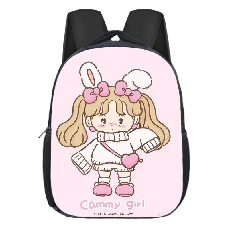Mikko2025 student schoolbag cartoon children's versatile backpack storage large capacity backpack cross-border hot light