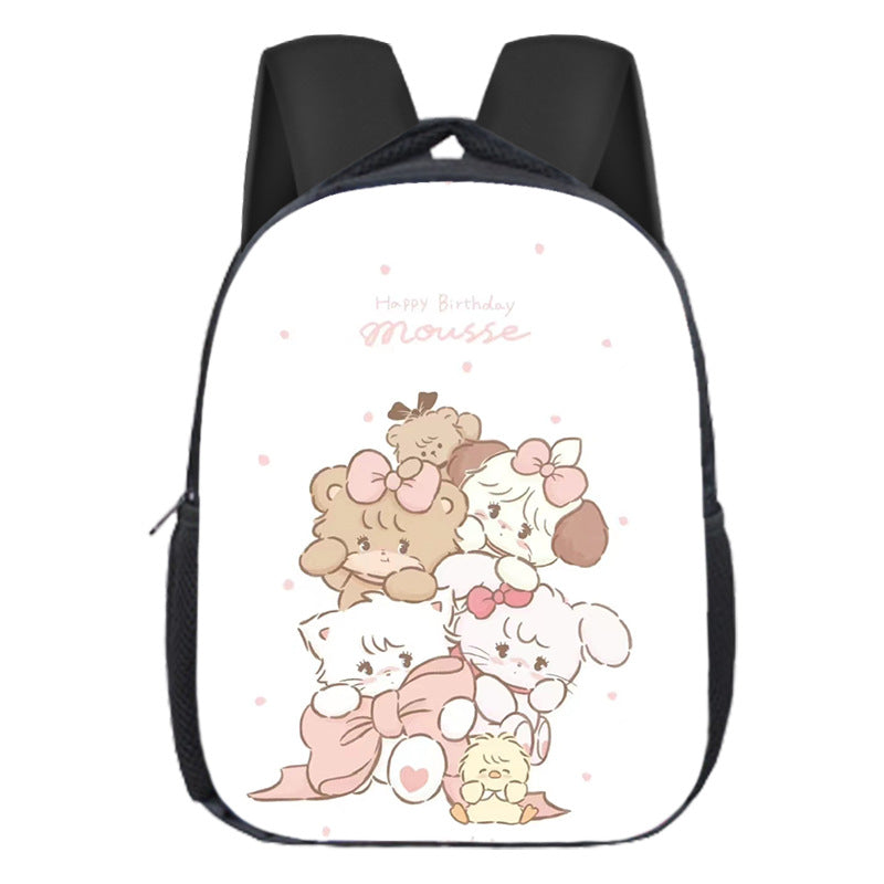 Mikko2025 student schoolbag cartoon children's versatile backpack storage large capacity backpack cross-border hot light