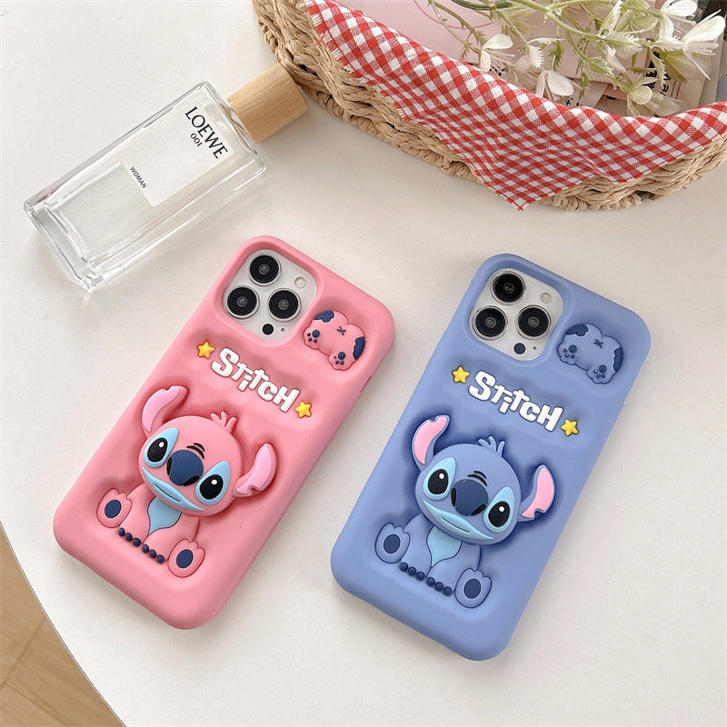 Stitch design phone case for iphone