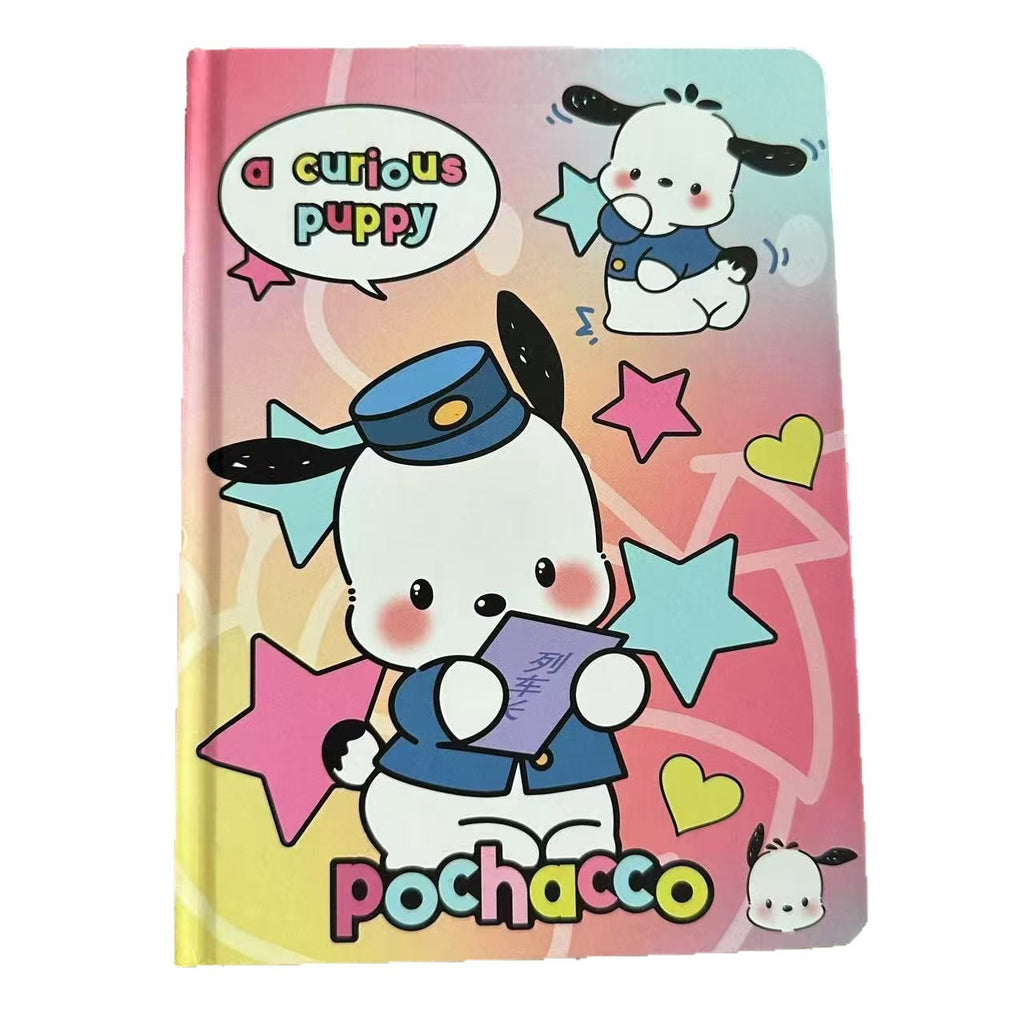 Cute mikko joint color page hard shell notebook