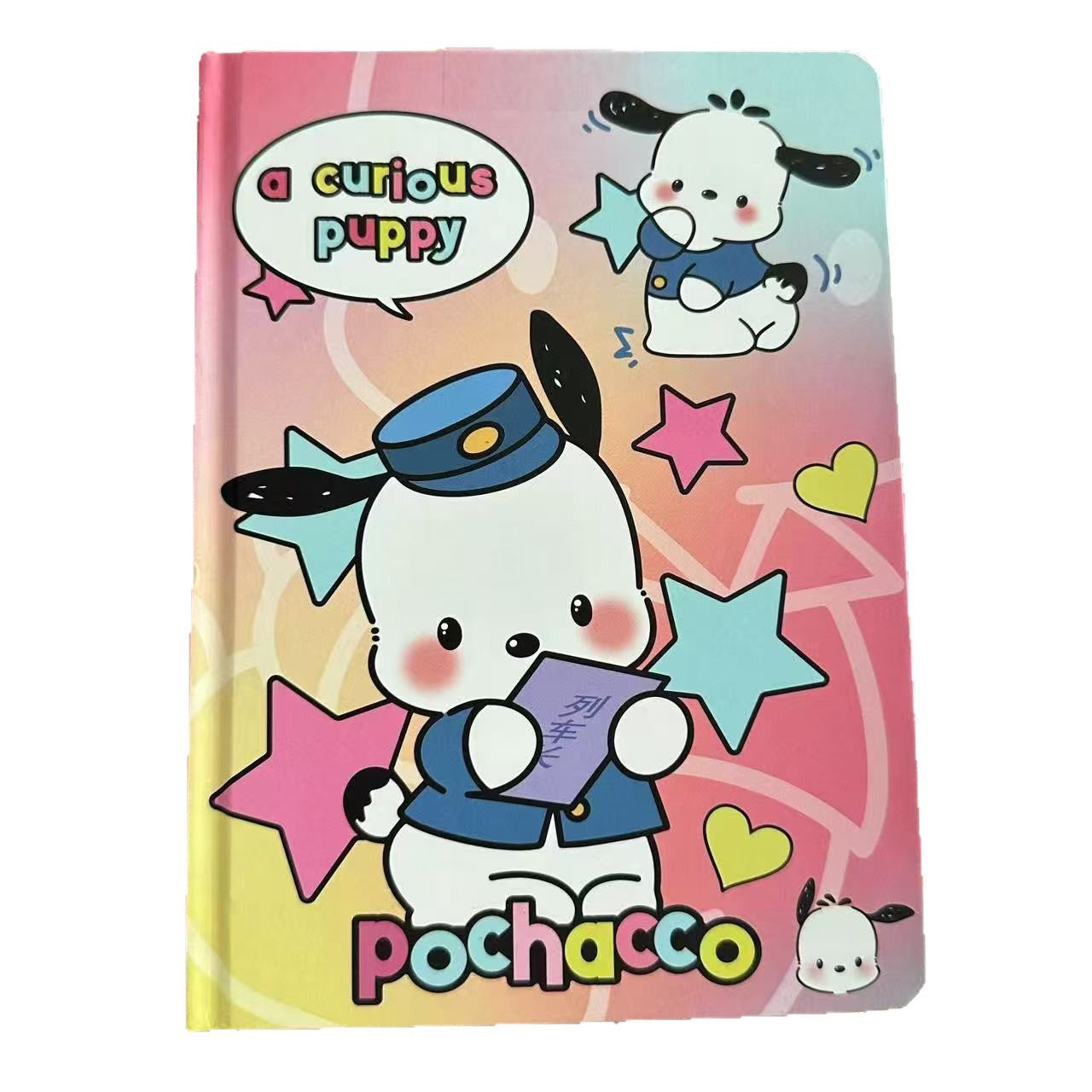 Cute mikko joint color page hard shell notebook