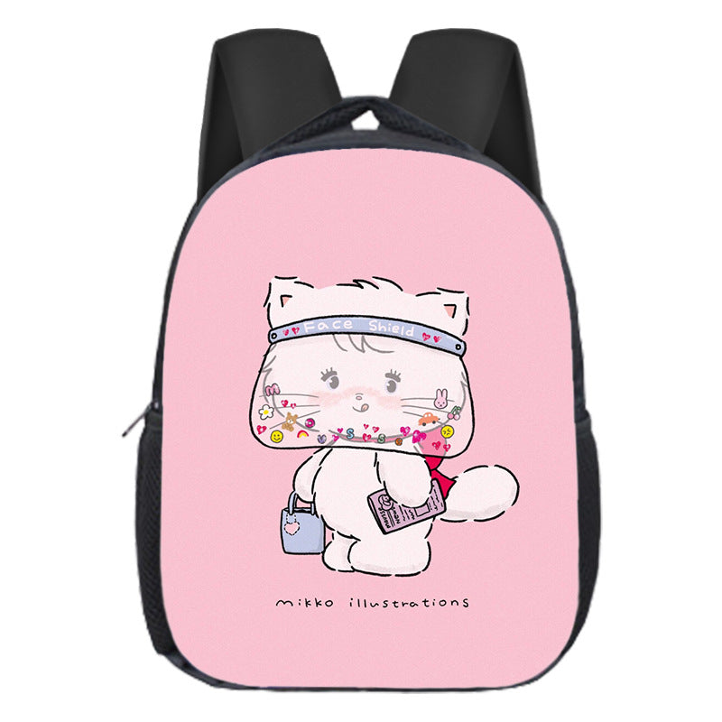 Mikko2025 student schoolbag cartoon children's versatile backpack storage large capacity backpack cross-border hot light