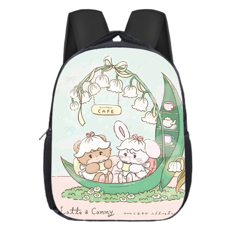 Mikko2025 student schoolbag cartoon children's versatile backpack storage large capacity backpack cross-border hot light