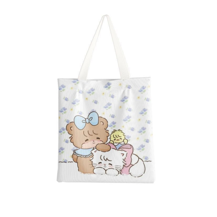 Anime cute Mikko canvas bag