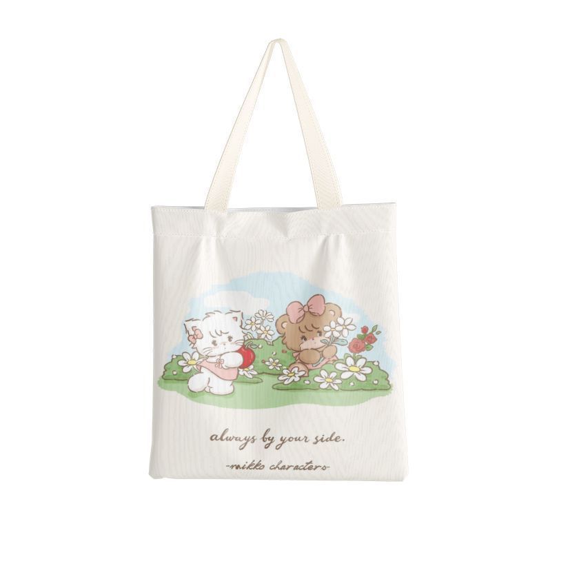 Anime cute Mikko canvas bag